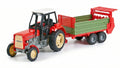 Zestaw: Traktor RC Ursus C360 + Rozrzutnik Obornika BRUDER