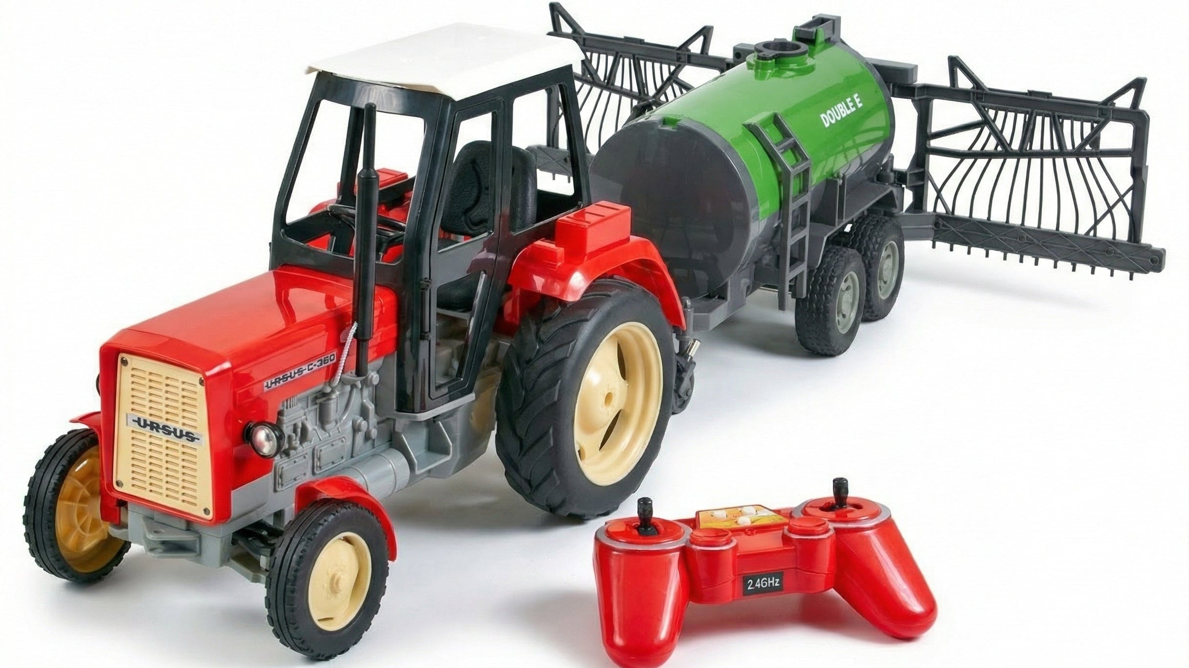 Zestaw: Traktor RC Ursus C360 + Cysterna z opryskiwaczem